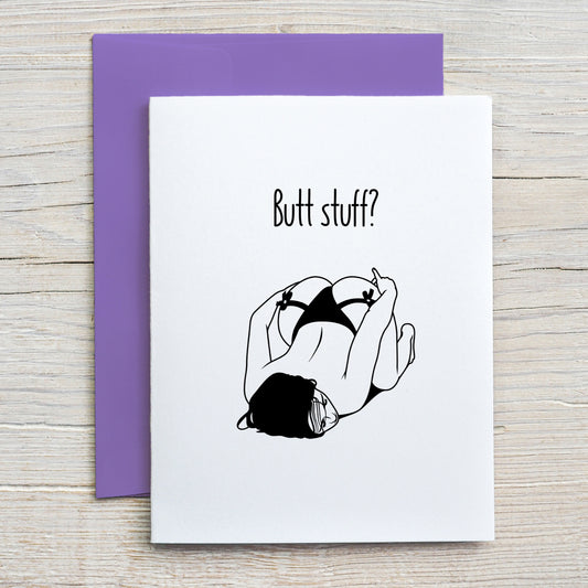 Card "Butt Stuff" 02