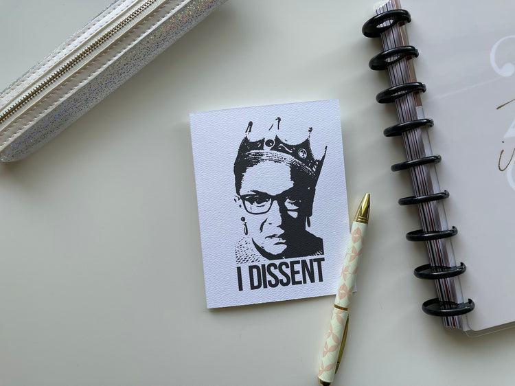 Card "I Dissent".
