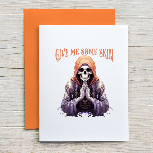 Card "Give me some skin"