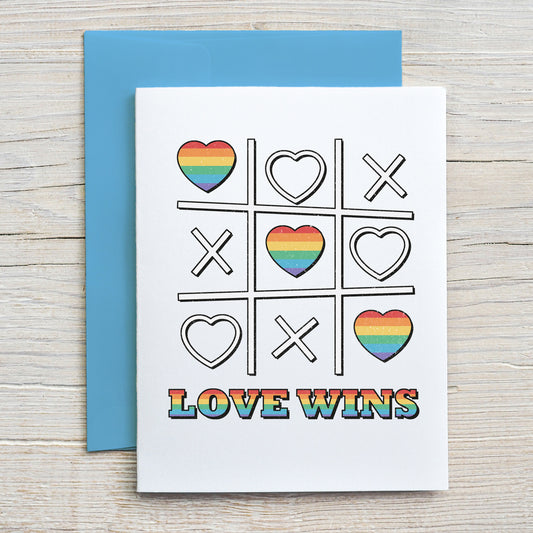 Card "Love Wins"