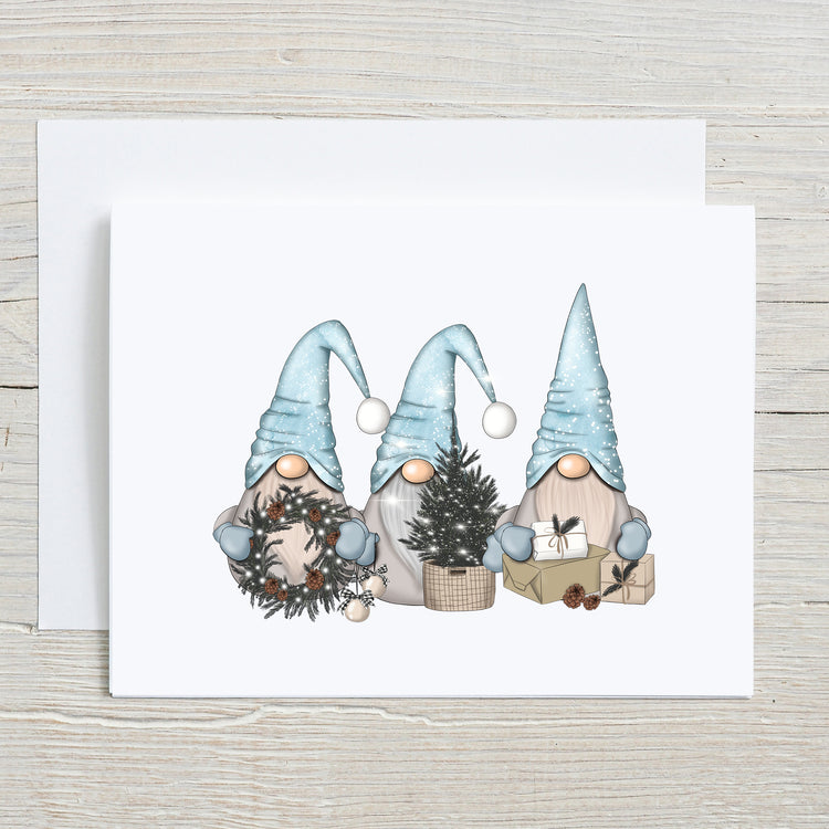 Card "Winter Gnomes"
