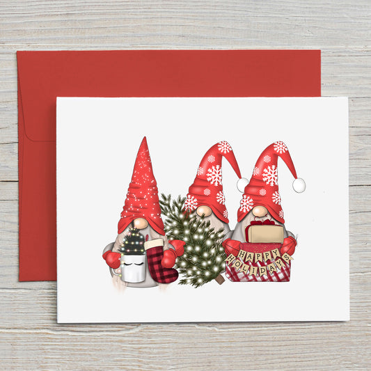 Card "Christmas Gnomes"