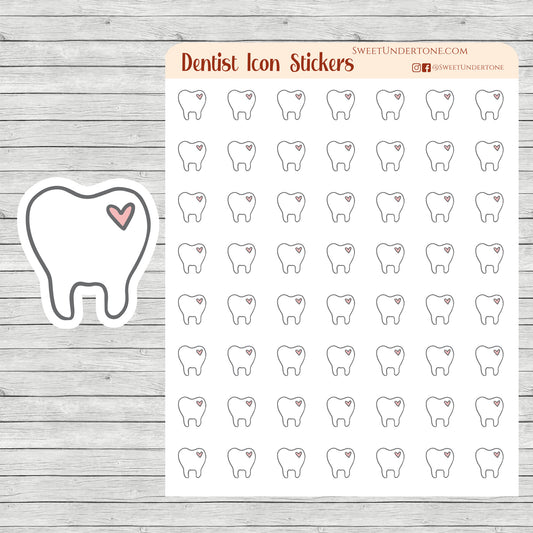 Dentist Icon Stickers