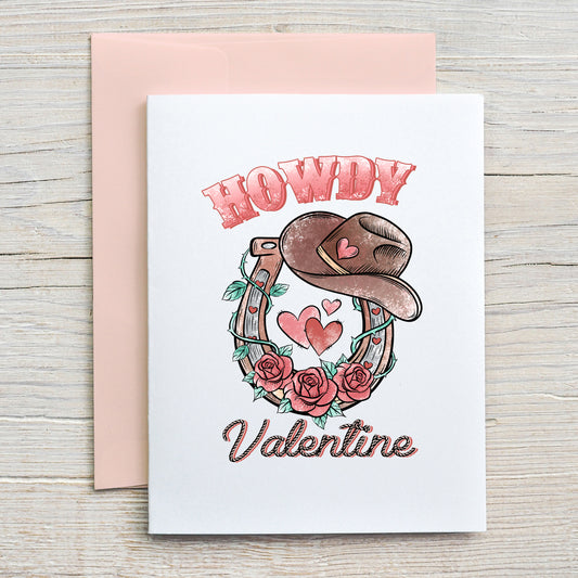 Card "Howdy Valentine"