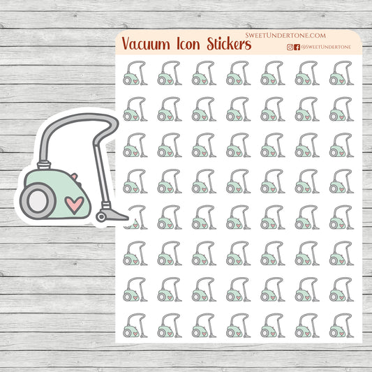 Vacuum Icon Stickers