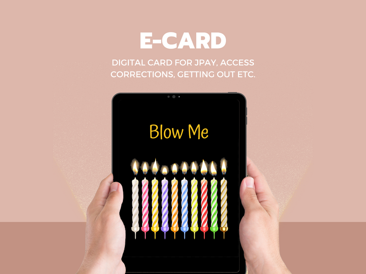E-card  "Blow Me"