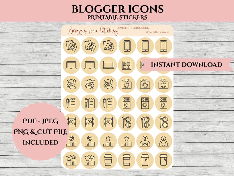 Blogger Icons