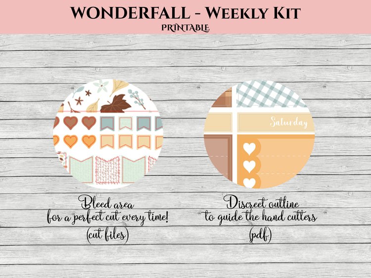 Wonderfall // Erin Condren 2021 Weekly Planner Kit