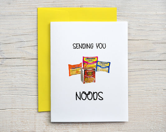 Card "Sending Noods"