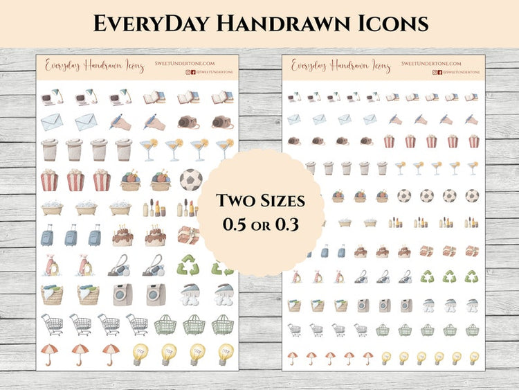 Everyday Handrawn Icons