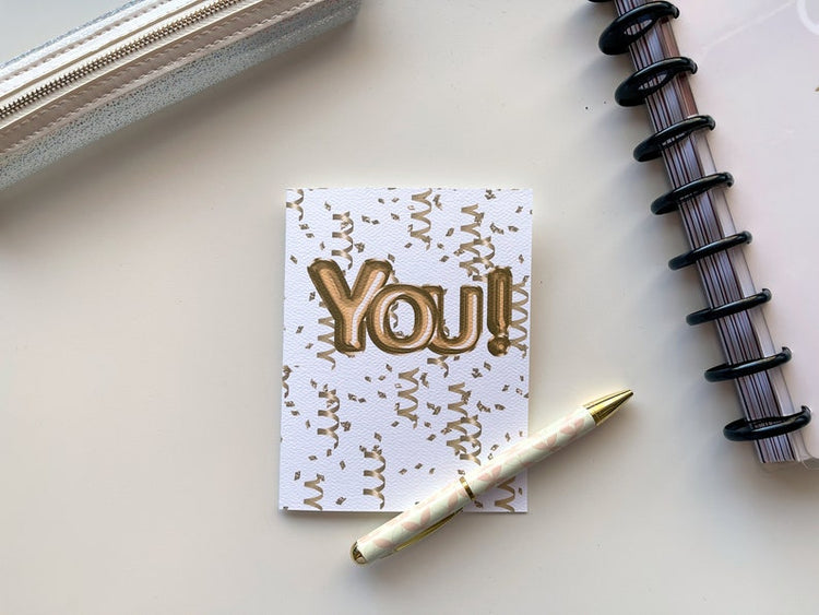 Card "You!"